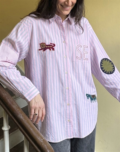 Sissel Edelbo - Pil Skjorte - Pink Fever